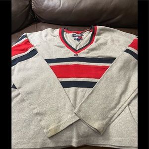 Tommy Jeans Long Sleeve V Neck Shirt